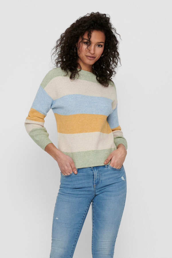 Springfield Striped knit jumper vert