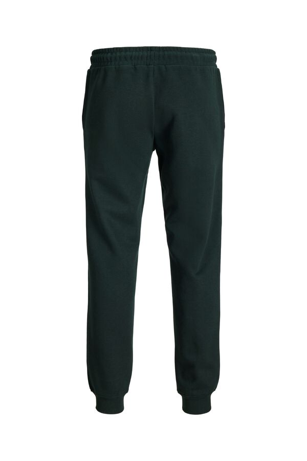 Jack & Jones Polyester regular trousers turquoise
