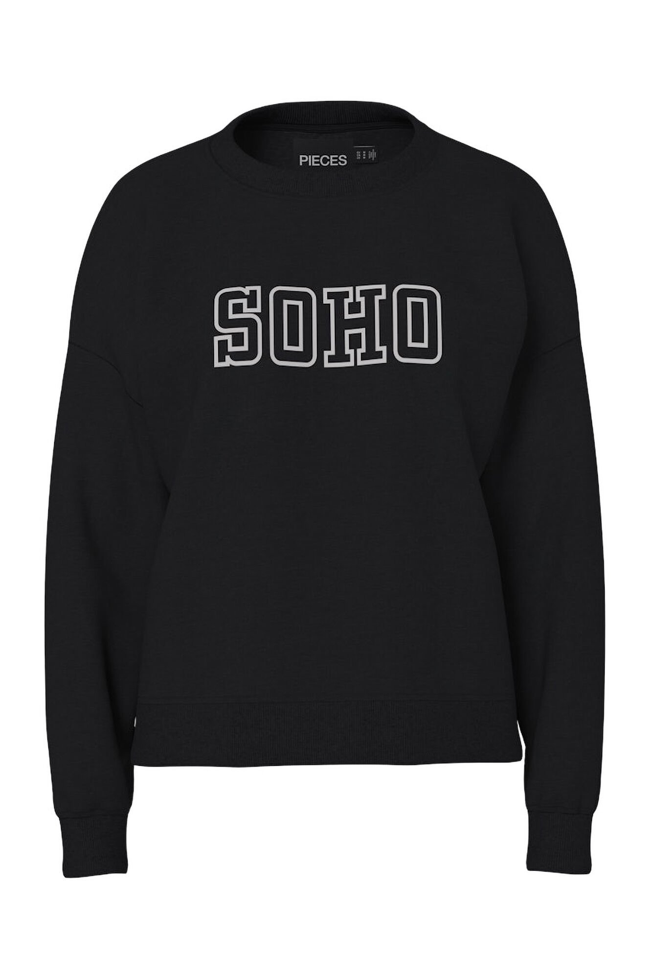 Pieces Sudadera print frontal