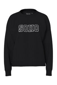 Pieces Sudadera print frontal