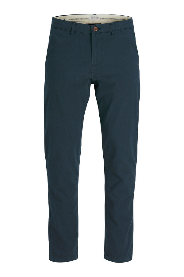 Jack & Jones Pantal&oacute;n estilo chino azul