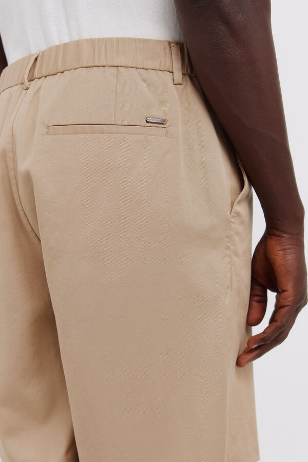 Springfield Fluid wide fit Bermuda shorts grey