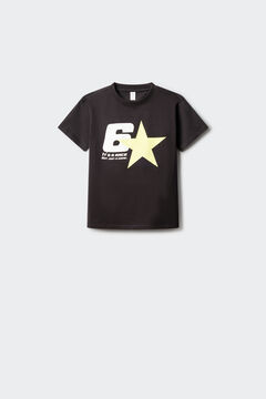 Springfield Kids T-shirt manga curta urbana para menino