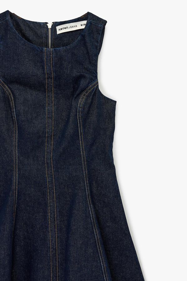 Koton Vestido mini denim azul