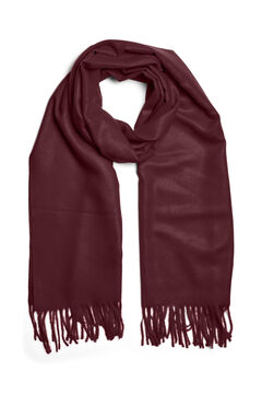 Pieces Bufanda b&aacute;sica flecos