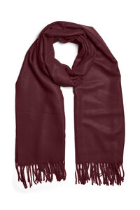 Pieces Basic-Schal mit Fransen