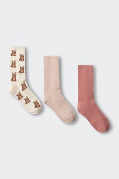 Springfield Kids Girl's bear socks pack
