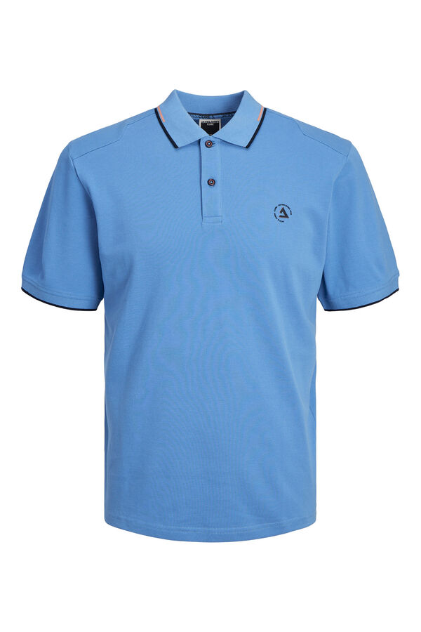 Springfield Standard fit polo shirt bluish