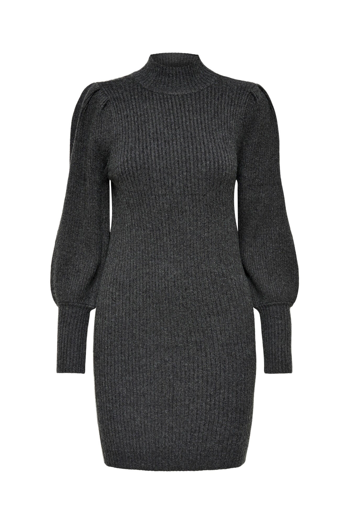 Only Vestido curto canelado