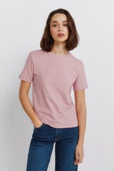 Springfield Studded short sleeve T-shirt pink