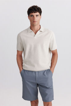 Springfield Moulinee structure polo shirt