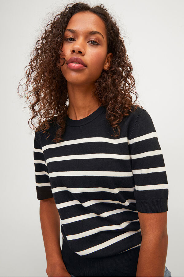 Jack & Jones Camiseta de jersey negro