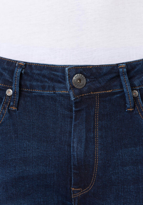 Tiffosi Cal&ccedil;a Jeans Liam Super Slim com Efeito Lavado azul