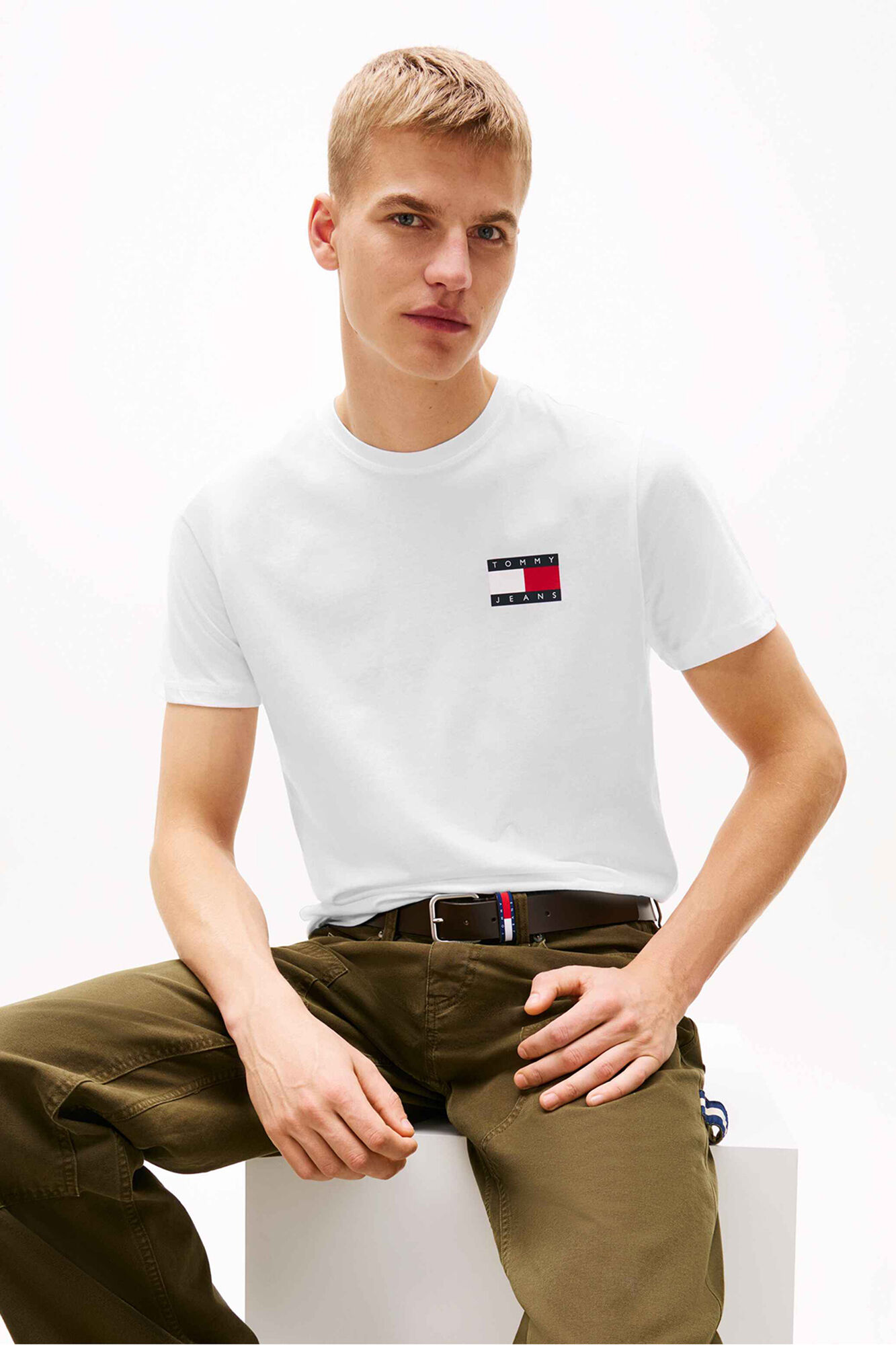 Tommy Jeans Camiseta slim de manga corta