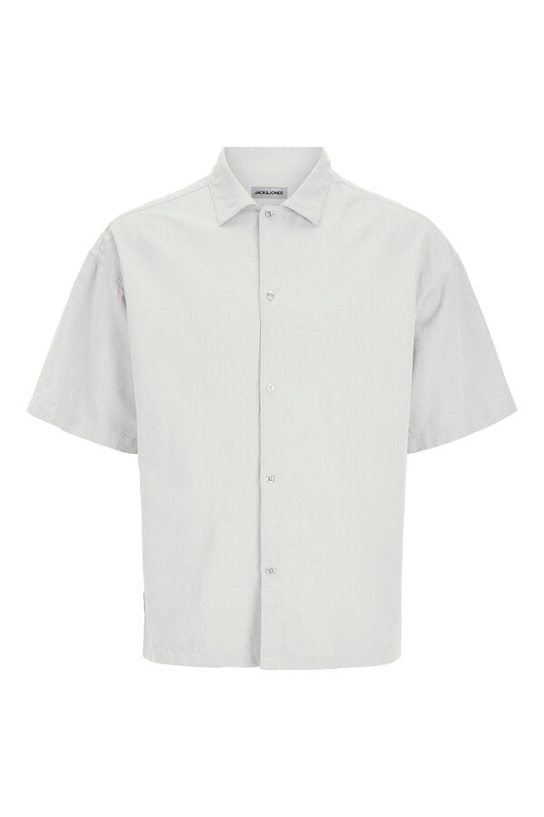 Jack & Jones Oversize kurz&auml;rmelig Wei&szlig;