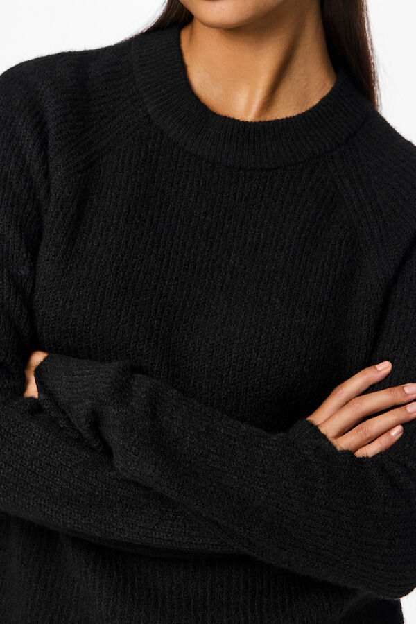 Springfield Essential knit jumper black