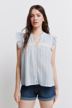Springfield Romantic pleated blouse