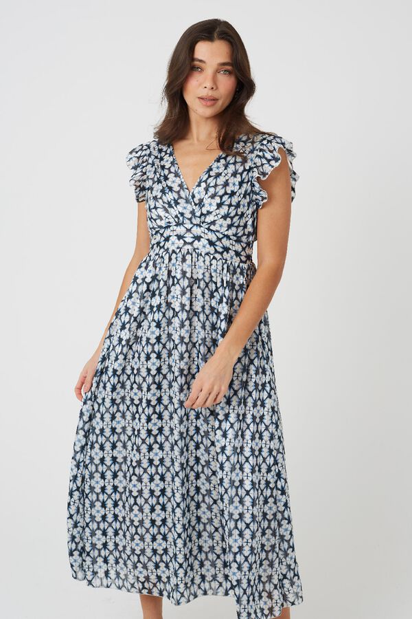 Brave Soul Vestido largo estampado estampado