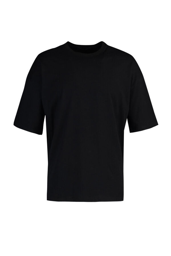Trendyol Short-sleeved T-shirt noir
