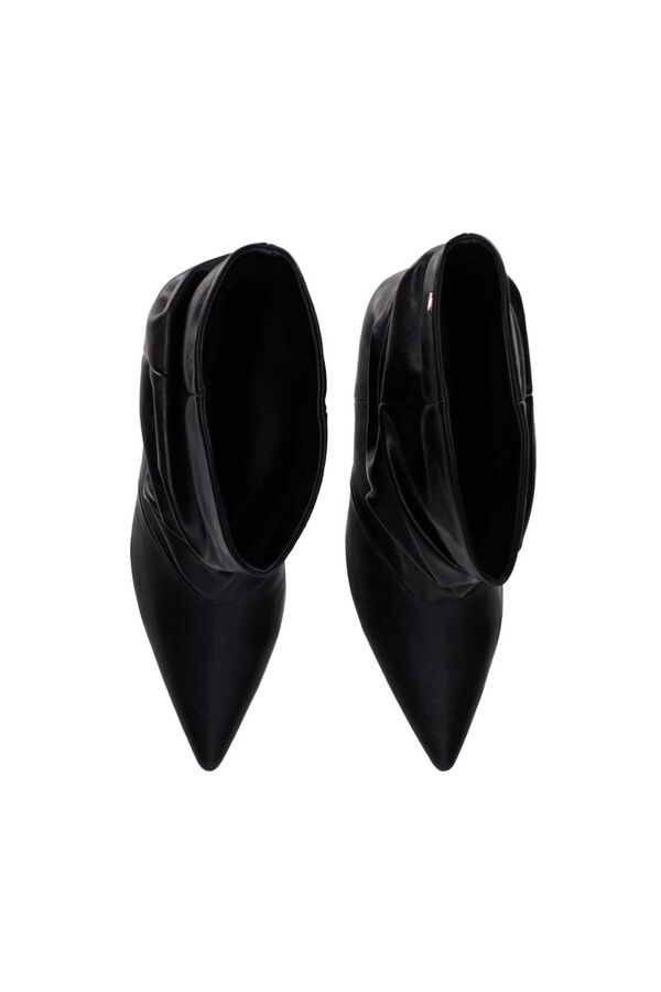 Chika 10 Stiletto heel pointed ankle boots black