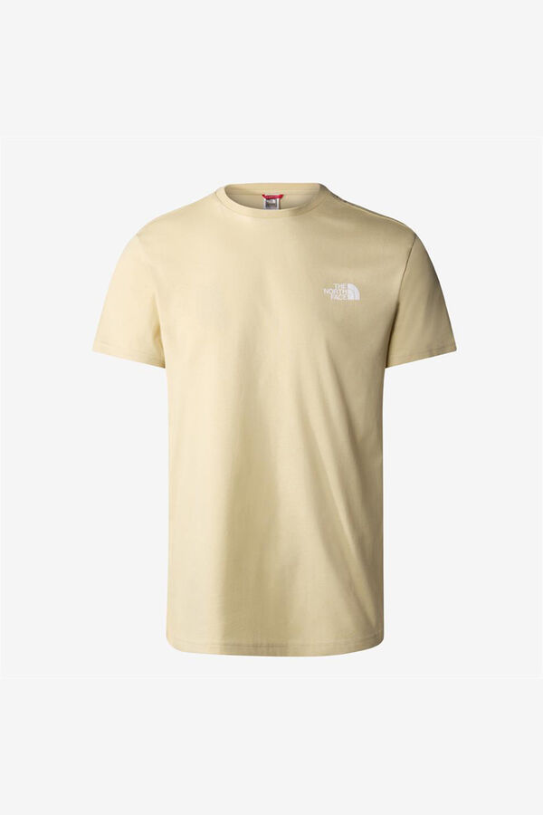 Springfield Camiseta de manga corta y largo clásico marrón
