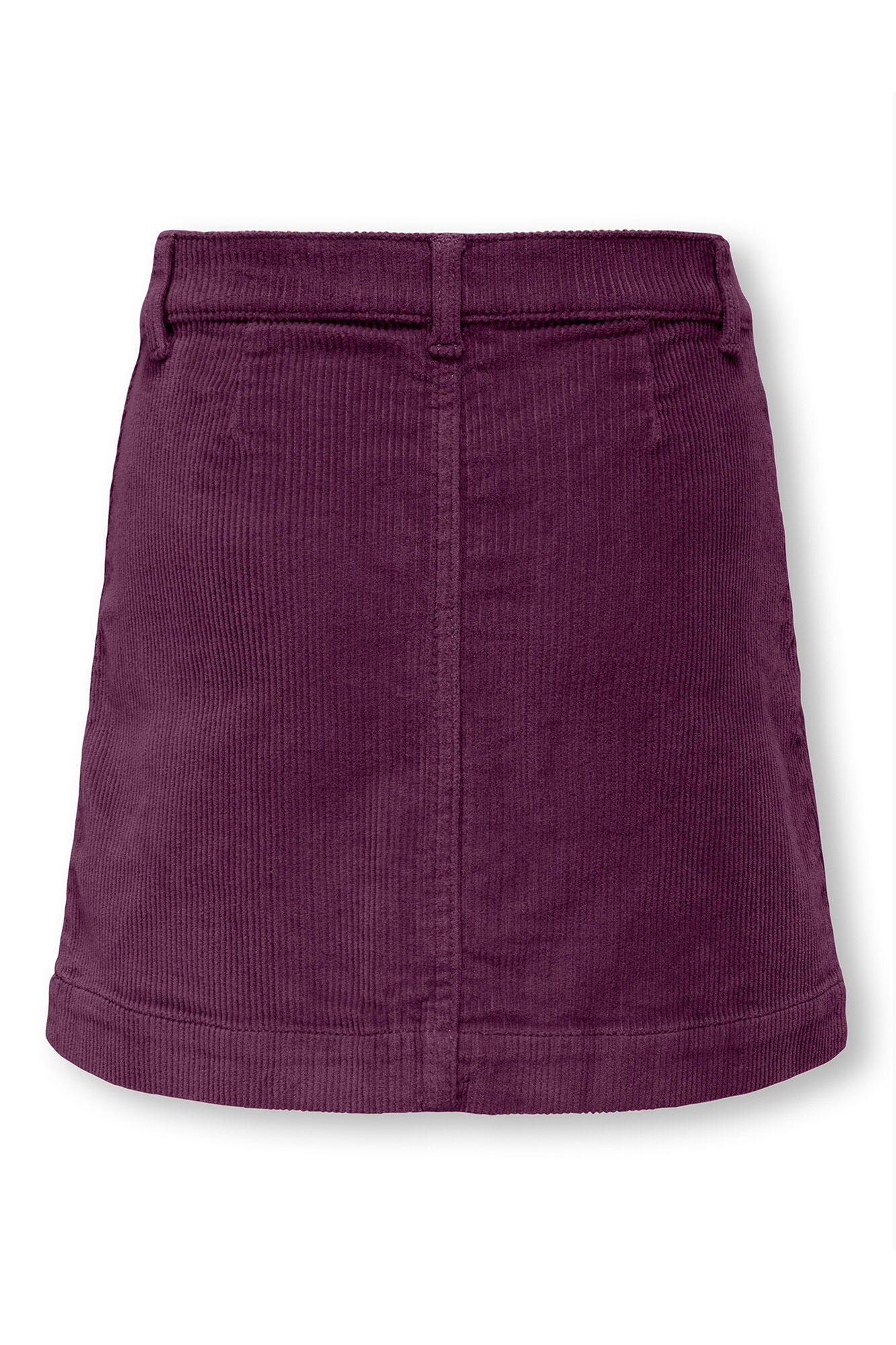 Only Girls Saia de veludo para menina