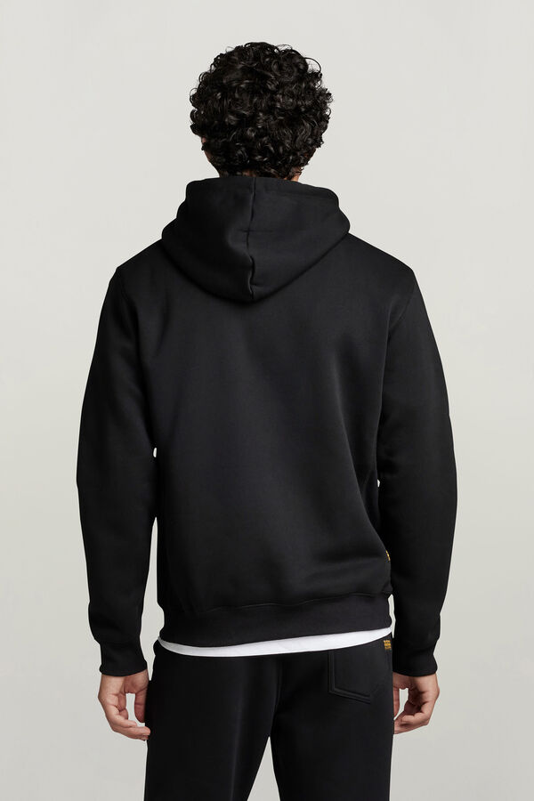 G-STAR  Premium Core hood sweatshirt black