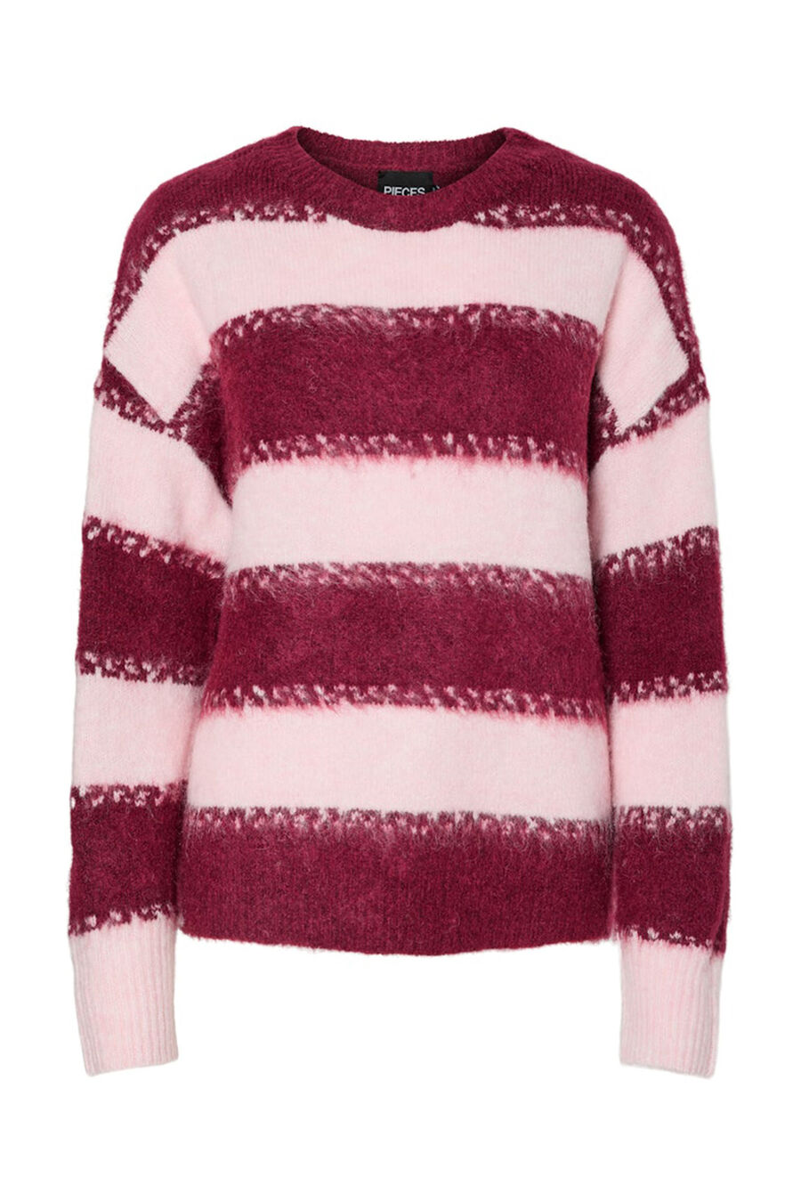 Jersey punto grueso color contraste