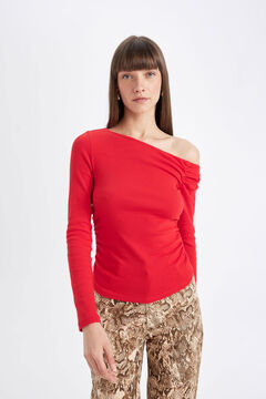 DeFacto Camiseta asim&eacute;trica