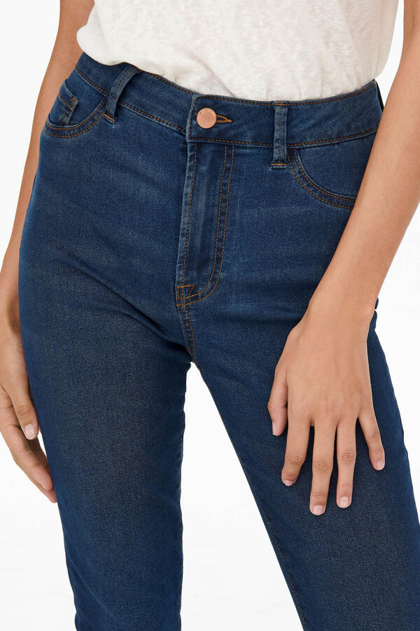 Springfield Skinny high rise jeans bluish