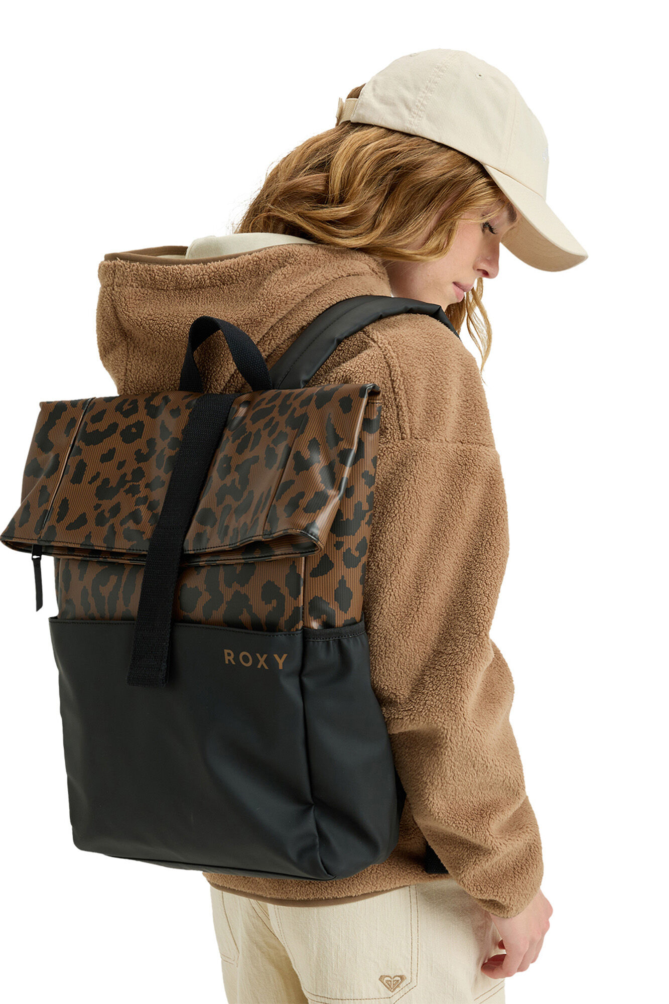 Roxy Mochila mediana con cremallera