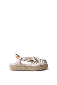 Toni Pons Alpargata plana con tiras cruzadas