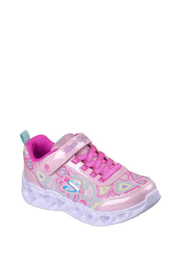 Skechers Heart Lights Trainers blanc