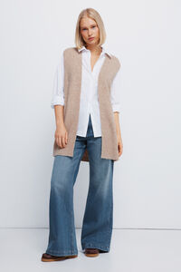 Springfield Chaleco largo abierto