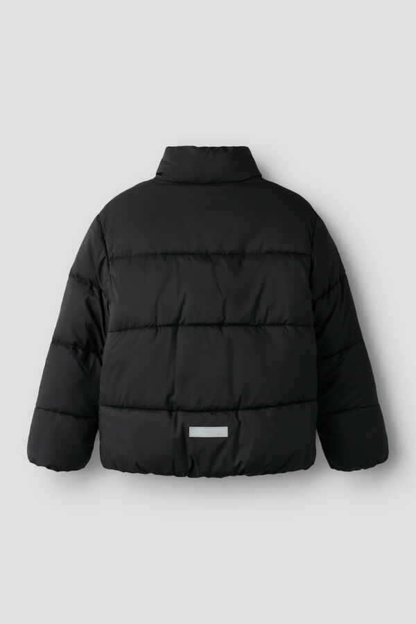 Name It Puffer jacket with zip fastening black