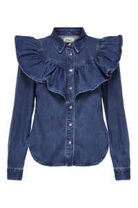 Only Denim mit R&uuml;schen