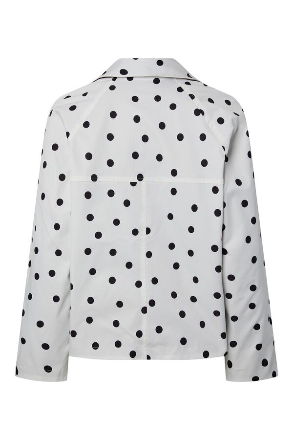 Pieces Trench curto revers&iacute;vel castanho