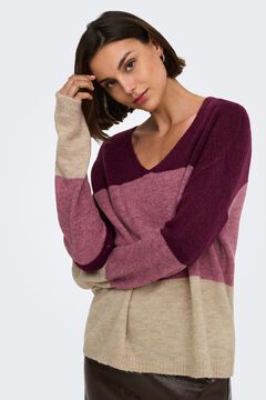 JDY Pullover mit V-Ausschnitt