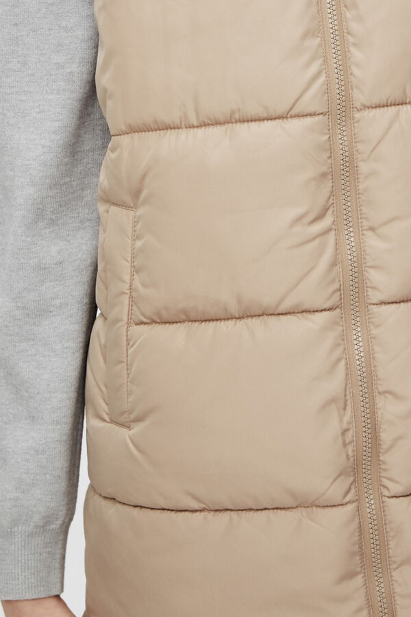 Pieces Chaleco acolchado tostado