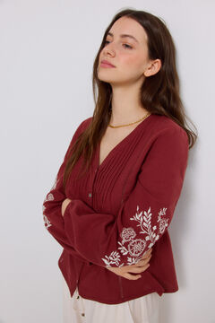 Springfield Embroidered romantic blouse