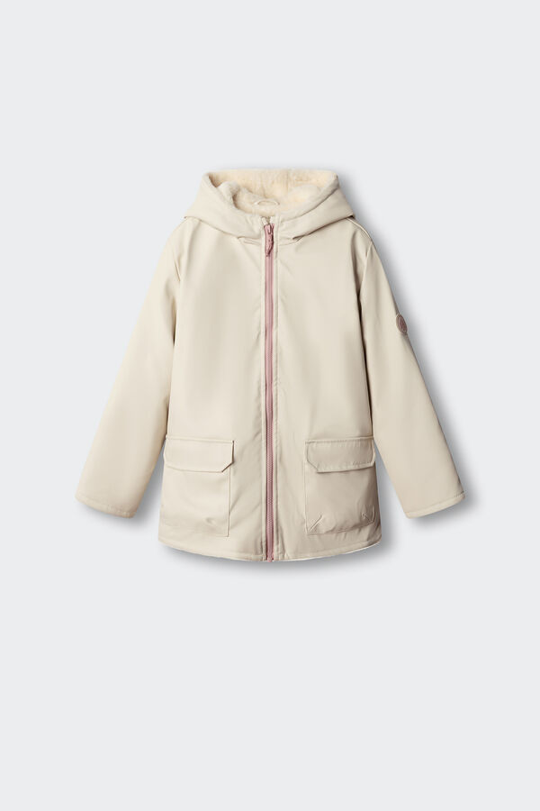 Springfield Kids Chaqueta engomada ni&ntilde;a blanco