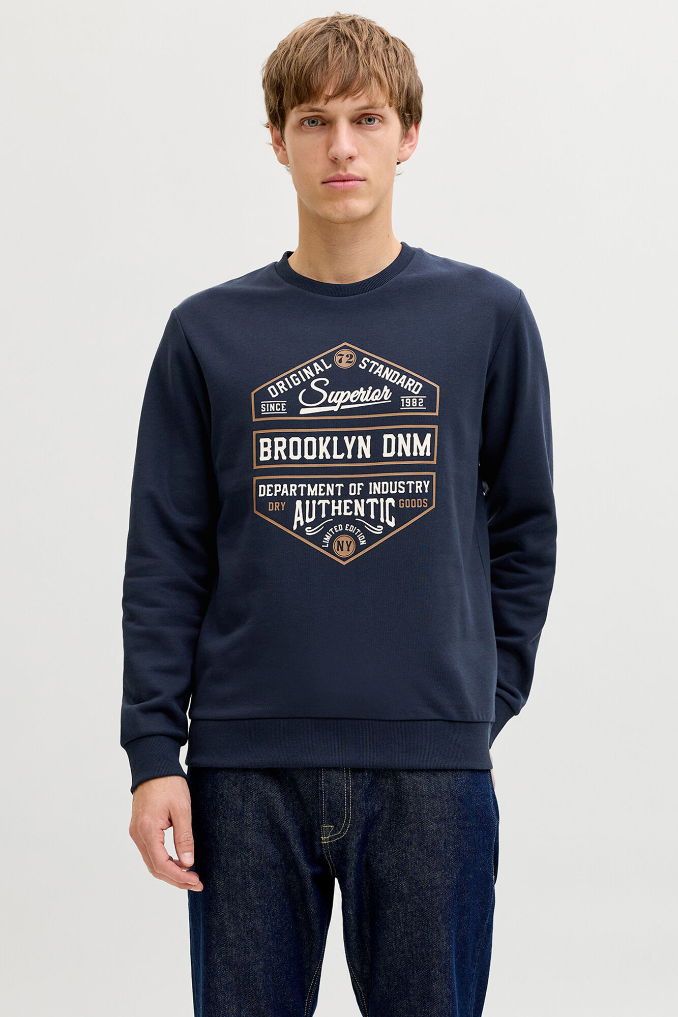 JJ REBEL Sweatshirt b&aacute;sico de manga comprida