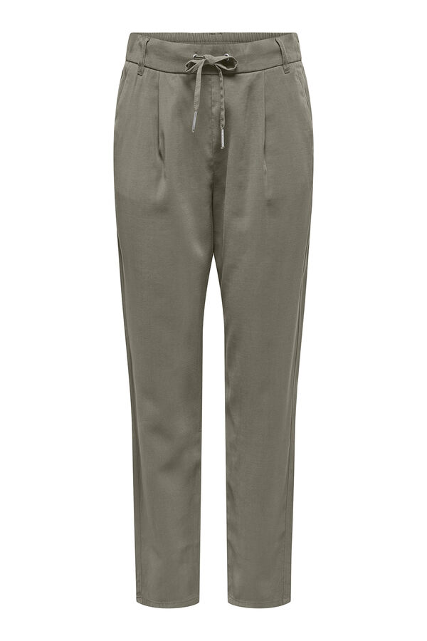 Only Regular fit trousers imprim&eacute;
