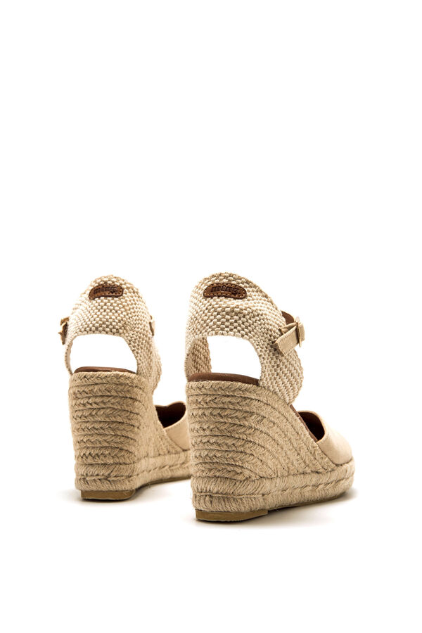 MTNG Wedge sandal nude