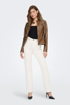 Only Chaqueta biker piel vegana