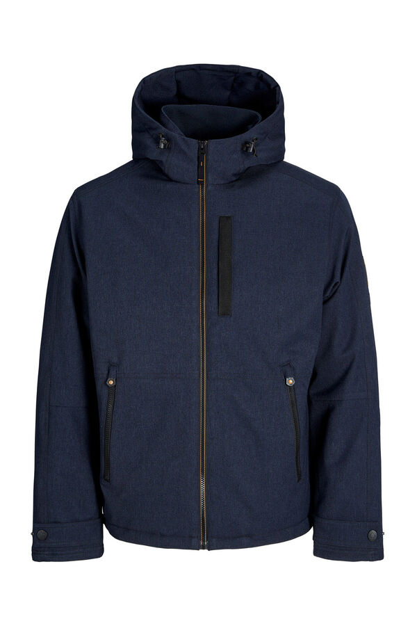 Jack & Jones Casaco com capuz azul