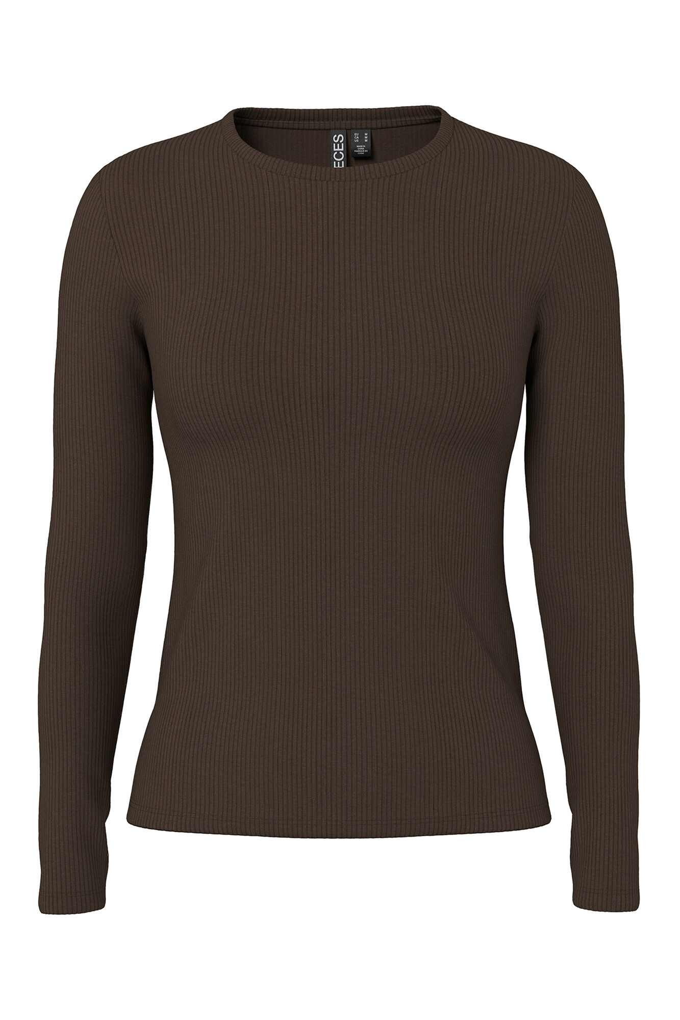 Pieces Lang&auml;rmeliges Streifen-T-Shirt