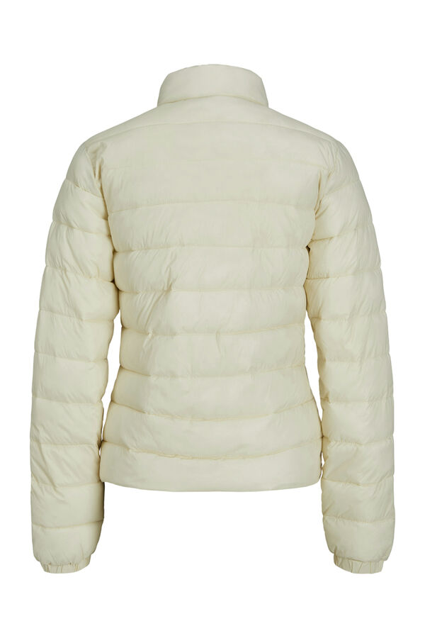 Jack & Jones Short quilted puffer jacket brown