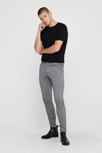 Springfield Slim-Fit Chinos für Herren grau