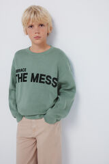 Springfield Kids Jersey "The mess" niño verde